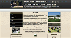 Desktop Screenshot of calvertonmemorial.com